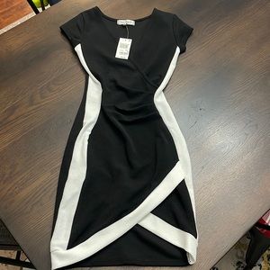 Cravefame XXS black and white dress